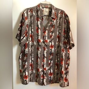 Men’s Tasso Elba Island tropical aloha shirt XL